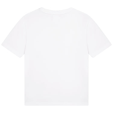 Playera BOSS blanca para niños y adolescentes